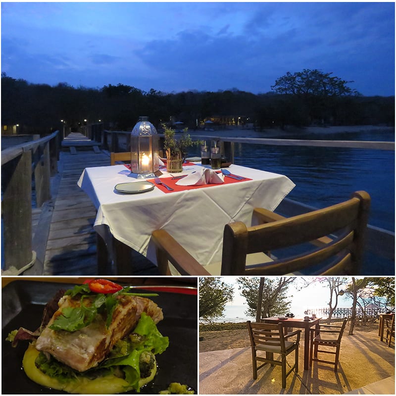 Chilling out at the sublime NusaBay Menjangan 4 Dining at Nusa Menjangan