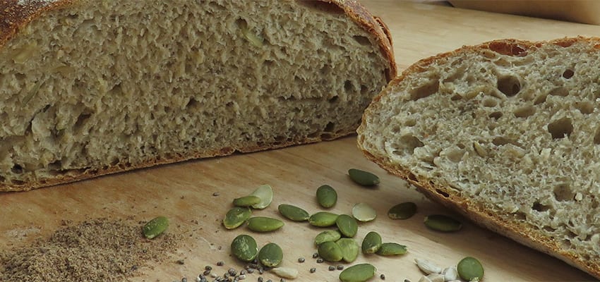 Baking Delicious Bread With Danielle Ellis From Severn Bites 8 Multiseed bread with pumpkin, chia, sunflower and flax seeds