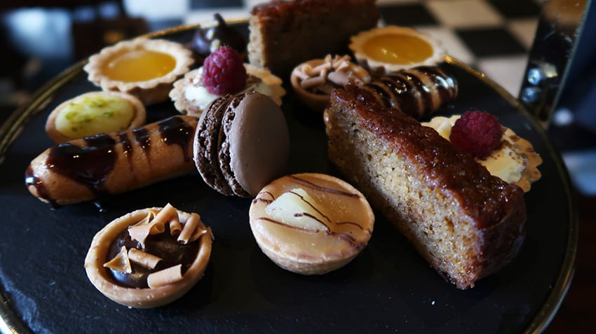 Awesome Afternoon Tea At The Chesterton Hotel, Bicester: Review 6 Selection of cakes and tarts at the Chesterton Hotel