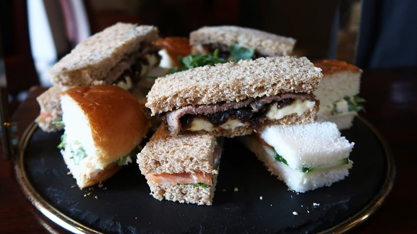 Awesome Afternoon Tea At The Chesterton Hotel, Bicester: Review 5 Selection of sandwiches for the Afternoon Tea Experience