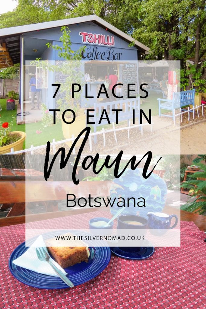 7 Of The Best Places To Eat In Maun 13 Maun in Botswana has some amazing places to eat. Excellent for vegetarians, vegans and meat-eaters alike.