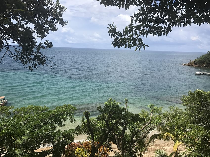 Guanaja Faqs - Things You Need To Know Before You Go (2022) 3 View over WIlmont Bay in the North West of Guanaja