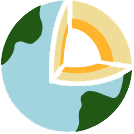 Geocaching, how to be part of the worldwide treasure hunt! 9 symbol of a glove with a quarter cut out denoting an EarthCache