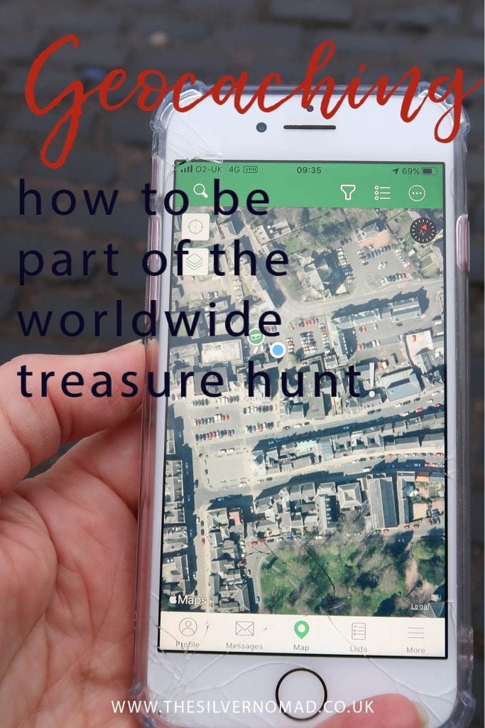 Geocaching, how to be part of the worldwide treasure hunt! 12 Geocaching is a worldwide treasure hunt with millions of caches all over the world. There might be a geocache near you right now and you don't even know it!