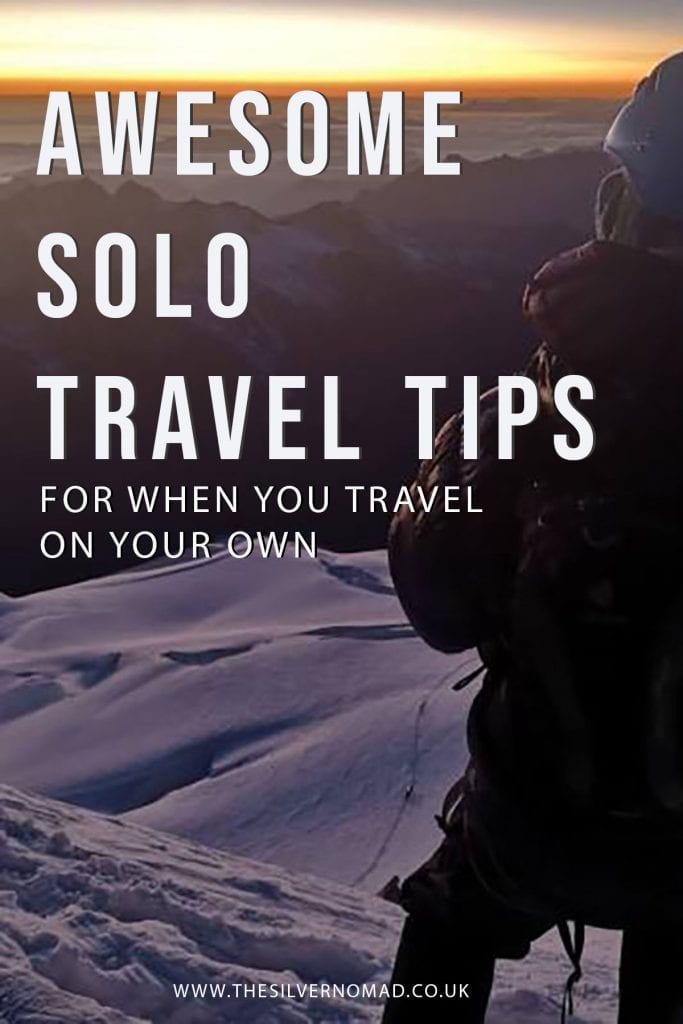 19 Awesome Solo Travel Tips For When You Travel On Your Own 14 Solo Travel Tips for your next holiday or trip on your own. Safety tips, travel tips and tech tips to make your solo travel trip safer and more enjoyable.