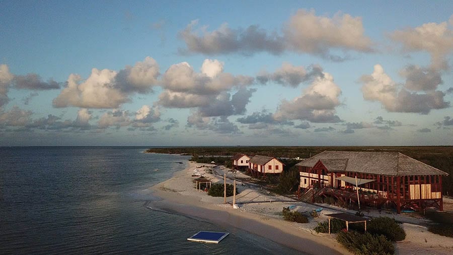 Barbuda Belle resort at Sunset
