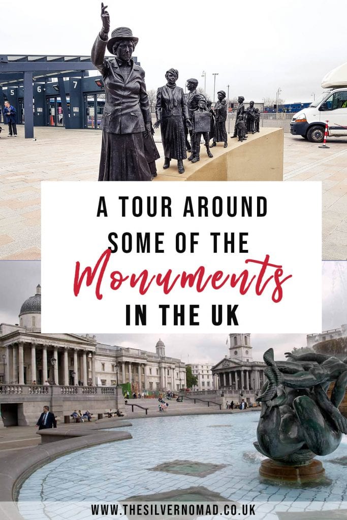 Check out 17 of the Amazing Monuments in the UK 22 Take a tour around some of the Monuments in the UK. There are man-made monuments some well-known and others a bit more obscure.