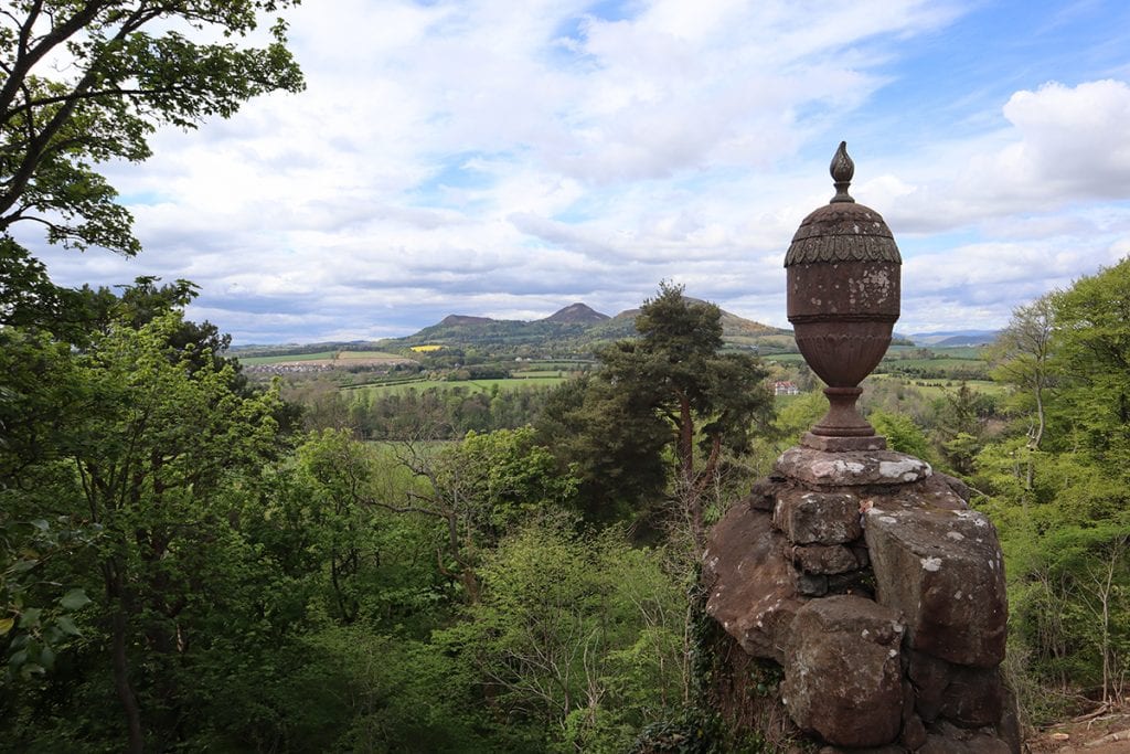 Eildon Hills top