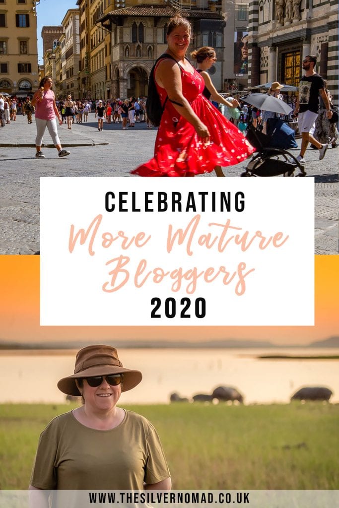 Celebrating Amazing More Mature Bloggers 2020 20 Celebrating more mature bloggers who write about travel, history, food and adventure. Over 40s bloggers to read and follow.