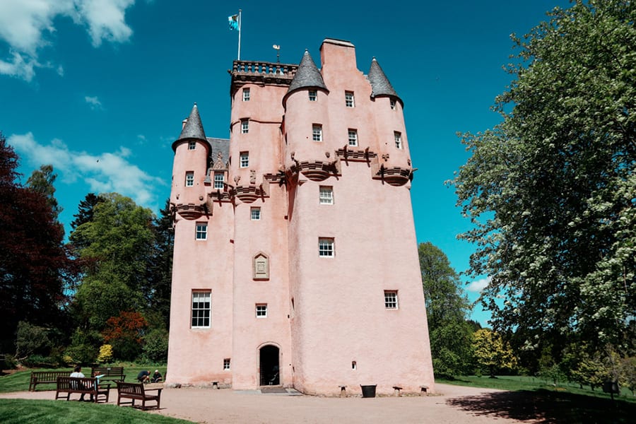 14 Best Castles in Scotland to Visit 11 Craigievar Castle Scotland Pink Castle