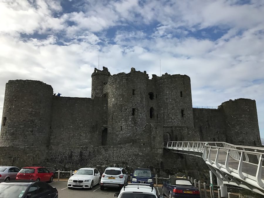 Harlech Castle one of the best Castles in Wales to visit.