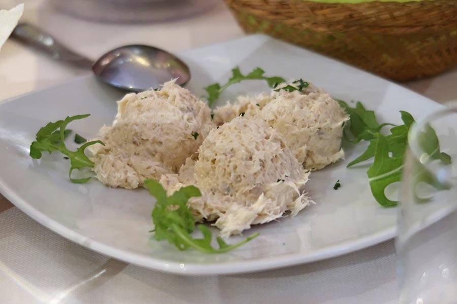 LOCANDA 101 creamed salted cod