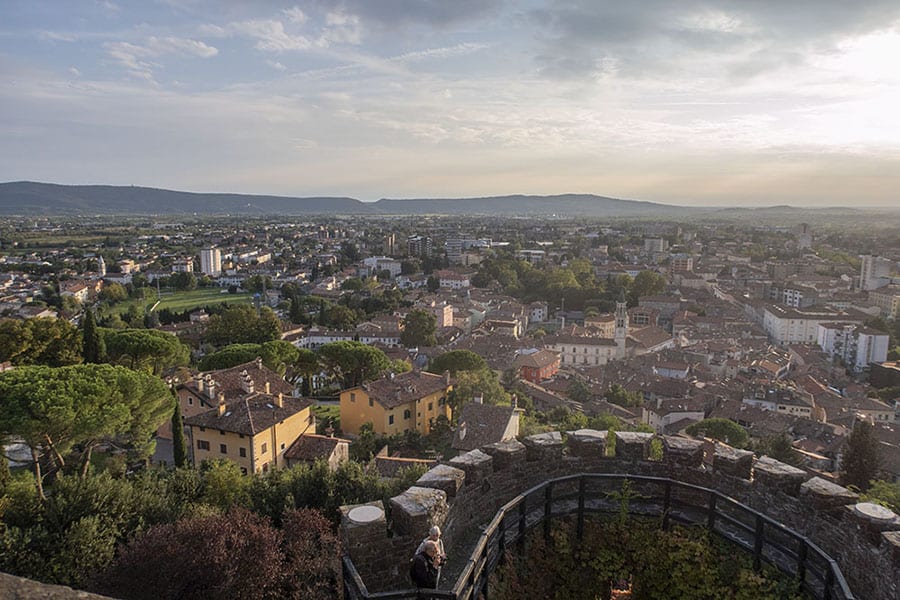 Gorizia from the Castle The Silver Nomad