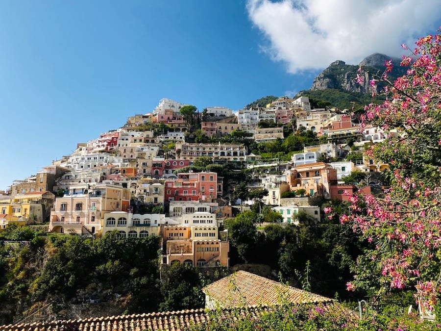 Positano Sam sees the world