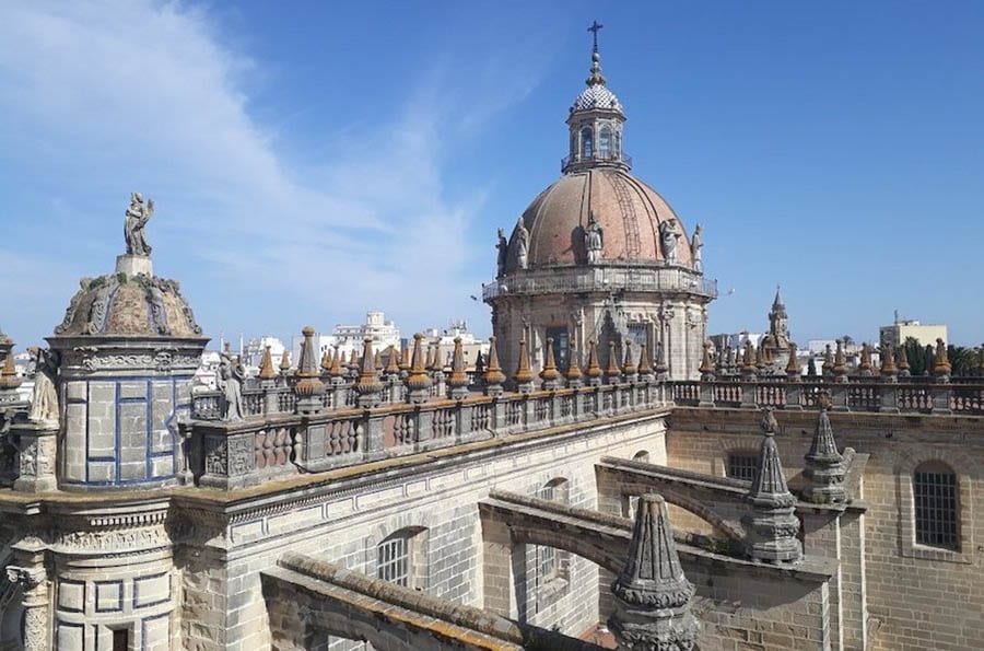 35+ Amazing Hidden Gems In Europe You Must Visit 9 Image of the parapets of Jerez de la Frontera Cathedral