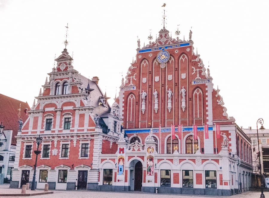 35+ Amazing Hidden Gems In Europe You Must Visit 36 Ornate architectural red and white buildings in Riga