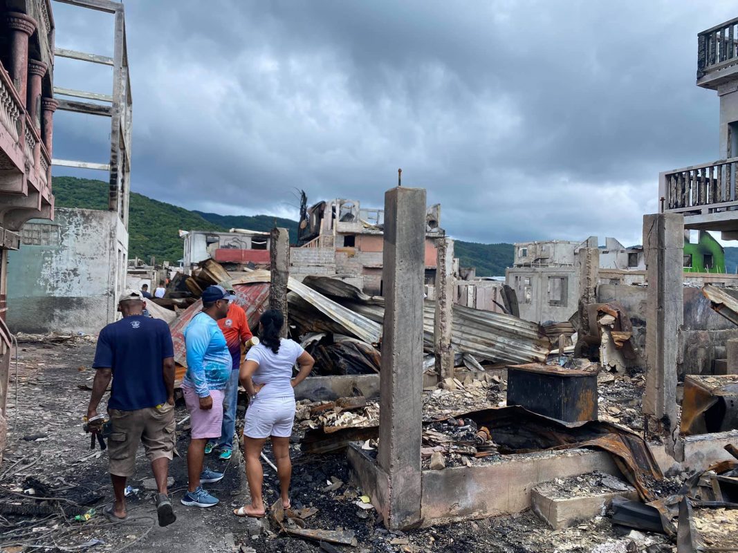 Guanaja Faqs - Things You Need To Know Before You Go 2022 13 The devastation on Bonnacca Guanaja