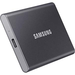 Grey 1TD Samsung Exetrnal Hard Drive