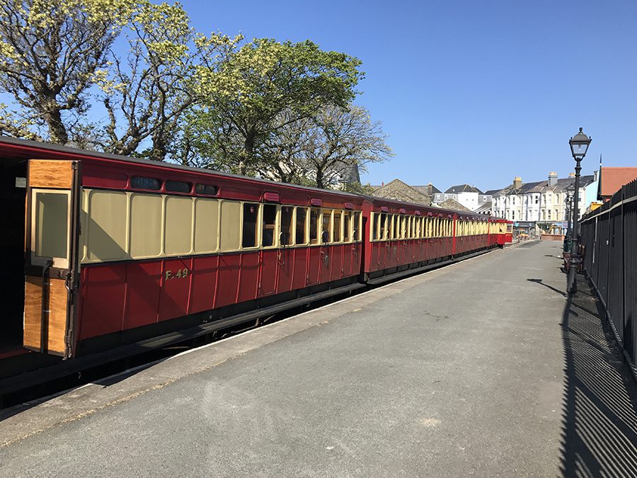 20+ Of The Best Things To Do In Port Erin, Isle Of Man (2023) 6 Steam train in Port Erin Isle of man with red and cream carriages
