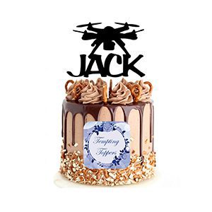 Drone cake topper