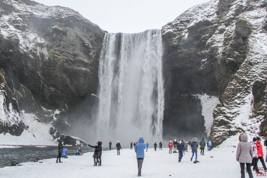 Waterfall Iceland Skogfoss ZigZagonearth