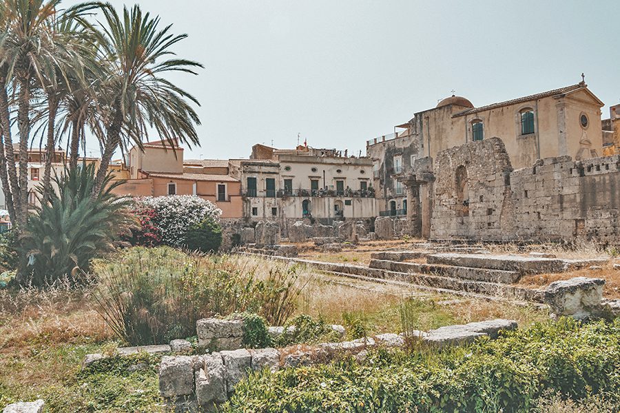 25 Amazing Destinations For Winter Sun Around The World 21 Ruins of Temple of Apollo in Ortigia Siracusa Sicily