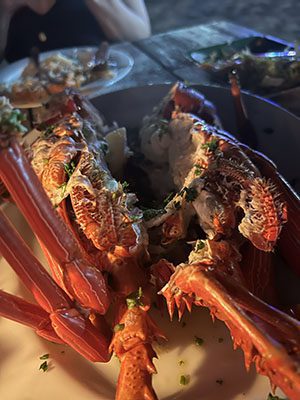 The Best Food In Sri Lanka To Eat (Including 5 Easy Recipes!) 6 red cooked lobster on a plate