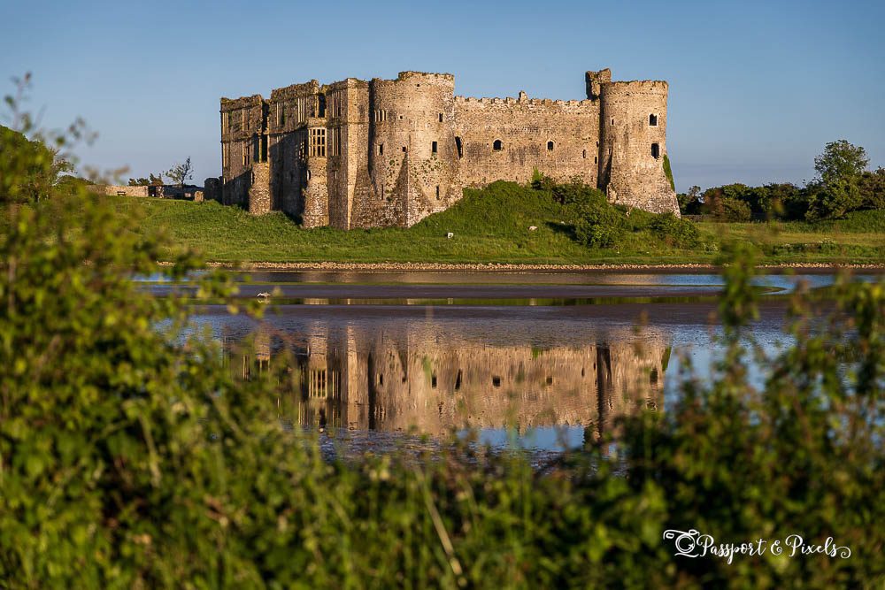 Carew Castle dating back to the early 12th century