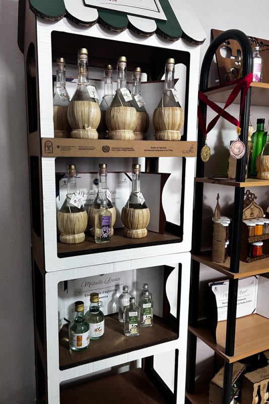 Sawa Taste of Tunisia: Explore the amazing food of Tunisia (2024) 17 Floral Waters on display in carafes with straw bottoms