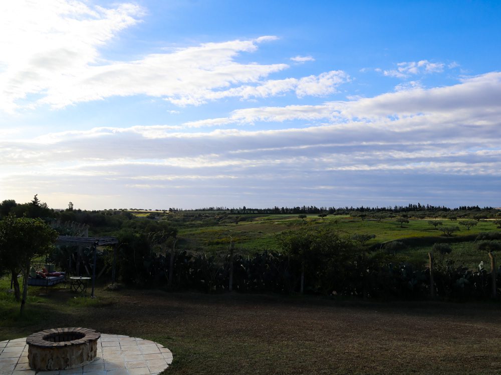 Sawa Taste of Tunisia: Explore the amazing food of Tunisia (2024) 44 view of the hills behind the house in Tunisia