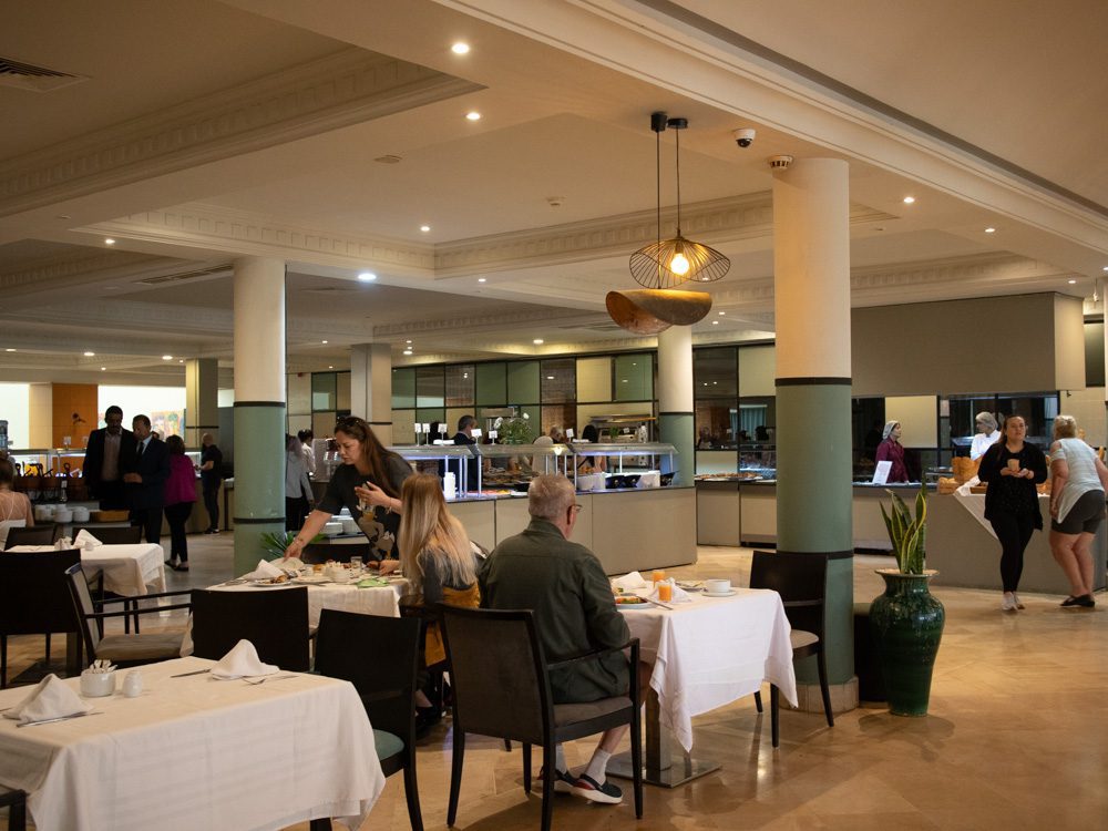 The Elegant Vip Suites At The Royal Thalassa Monastir (2024) 19 a group of people at a buffet