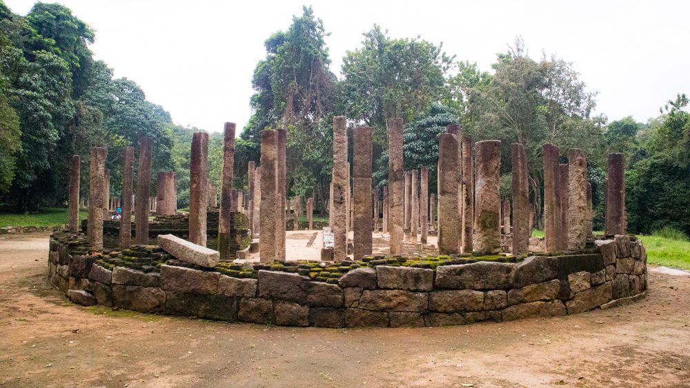 An Eco-Friendly Stay at Wild Glamping Gal Oya, Sri Lanka (2025) 16 One of the Stupas being restored at Rajagala