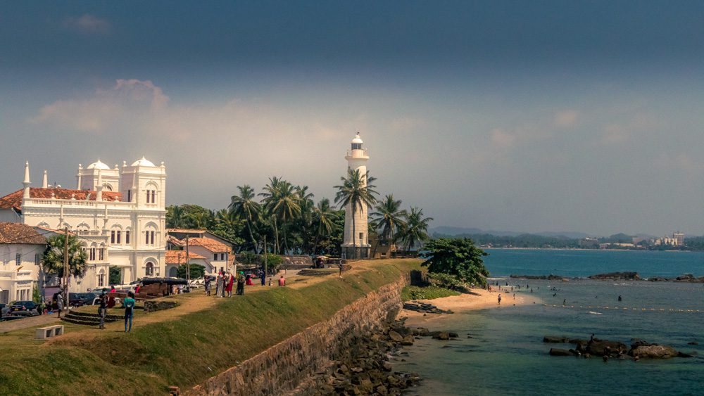 The Iconic Galle Lighthouse one of the Unesco sites in Sri Lanka