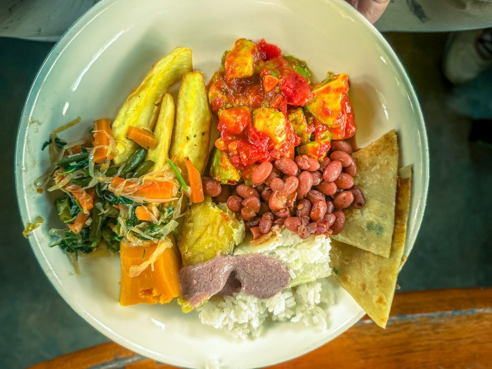 Plate of Ugandan Food