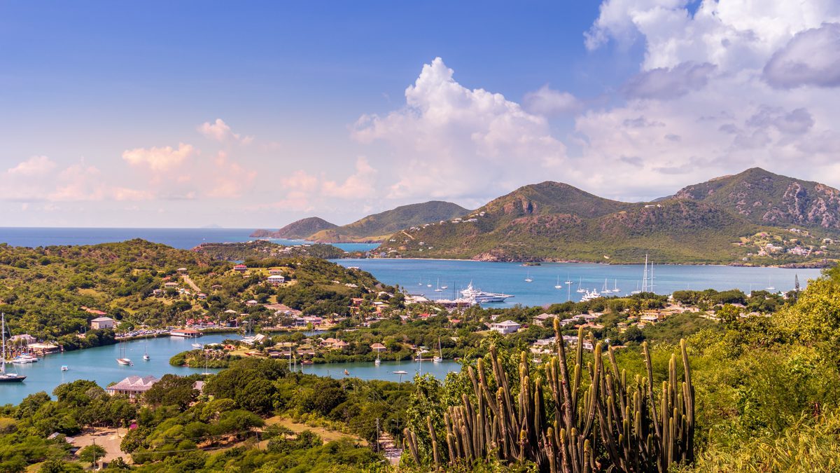 View from Shirley Heights