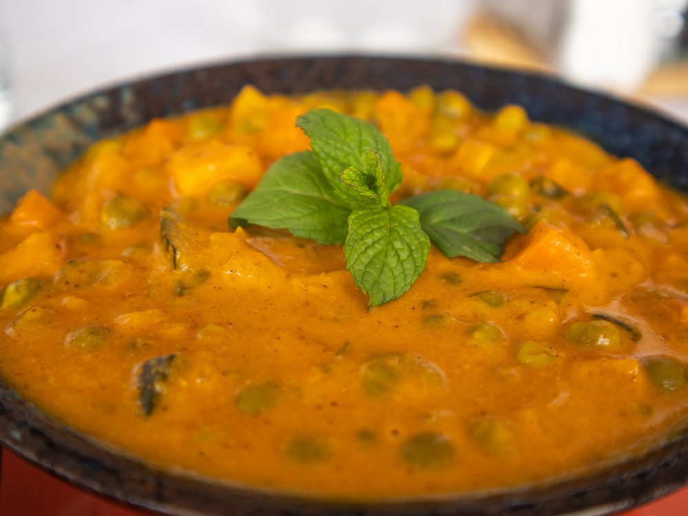 delicious vegetable curry